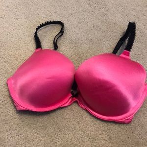 Victoria’s Secret Hot Pink Push Up Bra